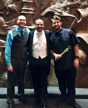 With guest percussion soloists, Dr. Von Hansen, Andy Foerschler With guest percussion soloists, Dr. Von Hansen, Andy Foerschler