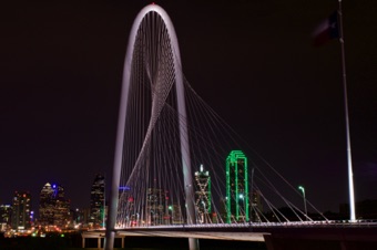 Margaret Hunt Hill Bridge
Dallas, Texas Margaret Hunt Hill Bridge
Dallas, Texas