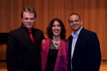 Composer Adrián Placenti and Violinist Cañardo's Residency at Baker Composer Adrián Placenti and Violinist Cañardo's Residency at Baker