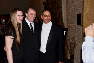 World Premiere of Nunca Mas Post Concert photo with Adrian Placenti. World Premiere of Nunca Mas Post Concert photo with Adrian Placenti.